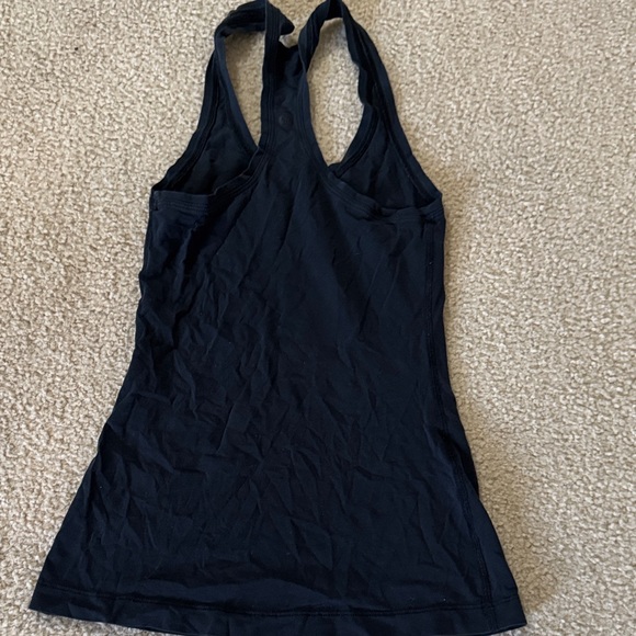 Black Racerback Tank Top - Picture 3 of 3